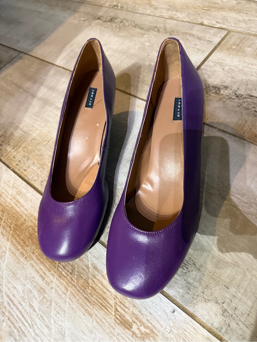ARRAY Women's Flatter Heel Purple Size 11W